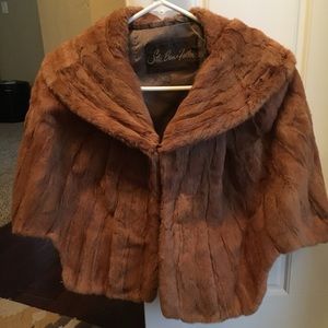 Perfect condition Vintage Mink Shawl one size, S-L